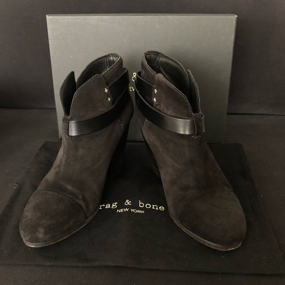 Rag & Bone Asphalt Suede Harrow Boot - image 2